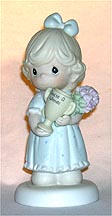 Enesco Precious Moments Figurine - You're My Number One Friend