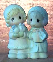 Enesco Precious Moments Sugar Town Figurine - Tammy And Debbie