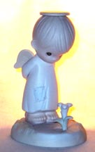 Enesco Precious Moments Figurine - Death Can't Keep Him In The Ground