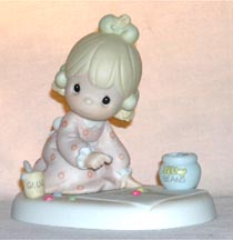 Enesco Precious Moments Figurine - May Your Seasons Be Jelly And Bright