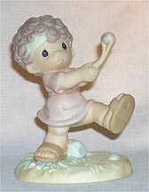 Enesco Precious Moments Figurine - David And Goliath