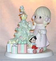 Enesco Precious Moments Figurine - When You Wish Upon A Star