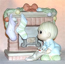 Enesco Precious Moments Figurine - The  Wonder Of It All