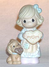 Enesco Precious Moments Figurine - I'm Proud To Be An American