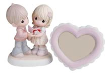 Enesco Precious Moments Figurine - You Crafted A Place In My Heart