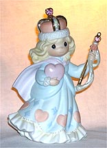 Enesco Precious Moments Figurine - You Are The Queen Of My Heart
