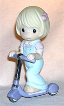 Enesco Precious Moments Figurine - I've Got Things To Do And Places To Go