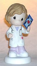 Enesco Precious Moments Figurine - Your Caring Heart Is Easy To See