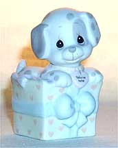 Enesco Precious Moments Figurine - There's A Spot In My Heart For You