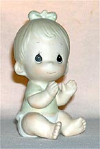 Enesco Precious Moments Figurine - Baby Girl - Clapping Hands