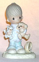Enesco Precious Moments Figurine - Blessed Are The Peacemakers