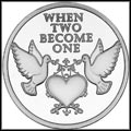 When Two Became One Silver Medallion