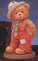 Enesco Cherished Teddies Figurine - Logan - Love Is A Bear Necessity