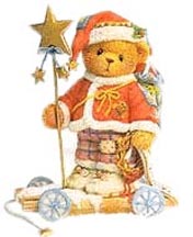 Enesco Cherished Teddies Figurine - Ricky - Your Wishes Will Come True If You Just Believe