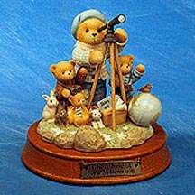 Enesco Cherished Teddies Figurine - Winfield - Anything Is Possible When You Wish On A Star