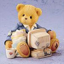 Enesco Cherished Teddies Figurine - Terry - Friendship Is More Than 9 To 5