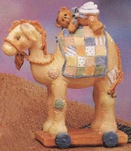 Enesco Cherished Teddies Figurine - Nativity Pull-toy, Camel