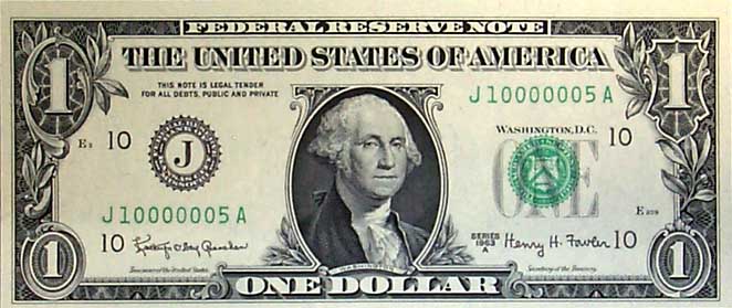 United States Fancy Number Currency - Fancy Number Note