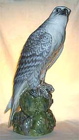 Royal Copenhagen Figurine - Iceland Falcon On Rock