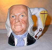 Royal Doulton Character Jug - Benjamin Franklin