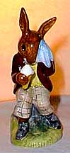 Royal Doulton Bunnykins Figurine - Billie Bunnykins Cooling Off
