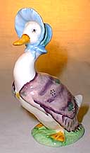 Royal Doulton Beatrix Potter Figurine - Jemima Puddle-Duck