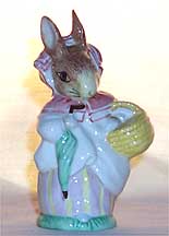 Royal Doulton Beatrix Potter Figurine - Mrs. Rabbit