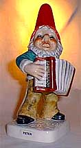 Peter The Accordianist Co-boy's Figurine