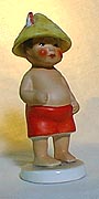 Boy At The Beach Child Figurine