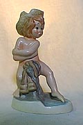 Cold Ol' Swimming Hole Amerikids By Harry Holt Figurine