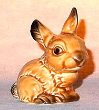 Light Brown Bunny Animal Figurine