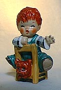The Kibitzer Charlot Byj 'redheads' Figurine