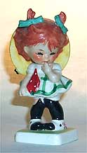Little Miss Coy Charlot Byj 'redheads' Figurine