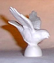 Bird - White Bird Figurine