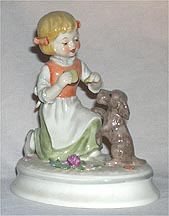 Etiquette Lesson Lore Blumenkinder Figurine