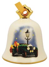 2015 Classic Car By Streetlight Annual Christmas Bell Ornament