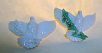 1989 Dove Color Annual Christmas Ornament