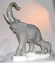 Lladro Figurine - Elephants