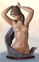 Lladro Figurine - Venus with base - gres