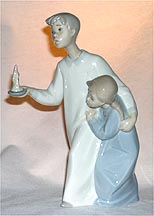 Lladro Figurine - Boy & Girl