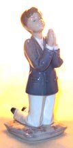 Lladro Figurine - Communion Prayer (boy)