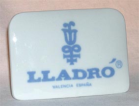 Lladro Plaque - Small Lladro Plaque