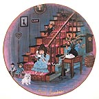 Hello Grandma collector plate by P. Buckley Moss