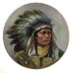 Power Of The Blackfoot collector plate by Gregory Perillo