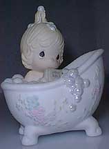 Enesco Precious Moments Figurine - He Cleansed My Soul