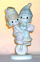 Enesco Precious Moments Figurine - Lord, Help Us Keep Our Act Together