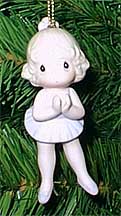 Enesco Precious Moments Ornament - Lord Keep Me On My Toes
