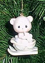 Enesco Precious Moments Ornament - Bear The Good News Of Christmas