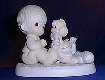 Enesco Precious Moments Figurine - The Greatest Gift Is A Friend