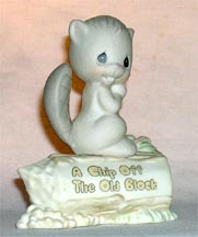 Enesco Precious Moments Figurine - A Chip Off The Old Block